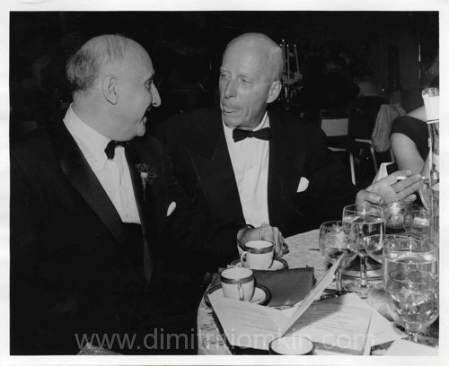 Dimitri Tiomkin with Howard Hawks