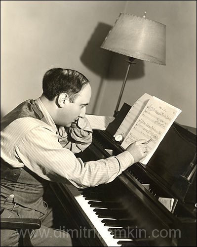 Dimtri Tiomkin, circa 1936-1937