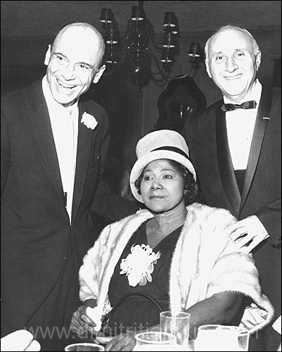 Dimitri Tiomkin with John Green and Mahalia Jackson, 1963