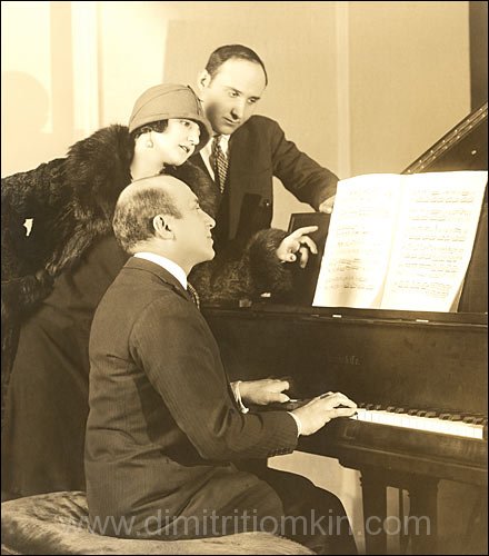 Dimitri Tiomkin, Albertina Rasch, and Michael Khariton