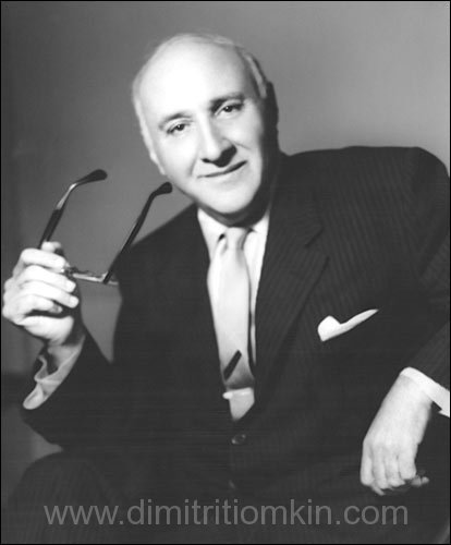 Dimitri Tiomkin publicity portrait