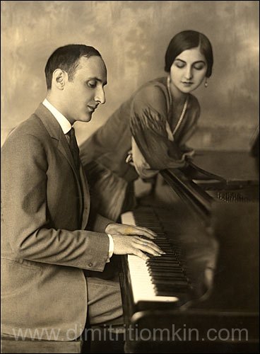 Dimitri Tiomkin and Albertina Rasch, circa mid-1920s