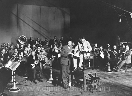 Dimitri Tiomkin, Arthur Lange, and the MGM Studio Orchestra