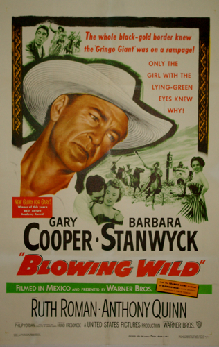 Blowing Wild one sheet poster