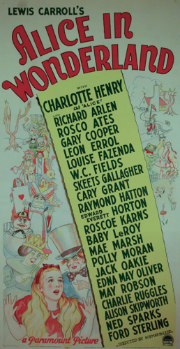 Alice in Wonderland poster