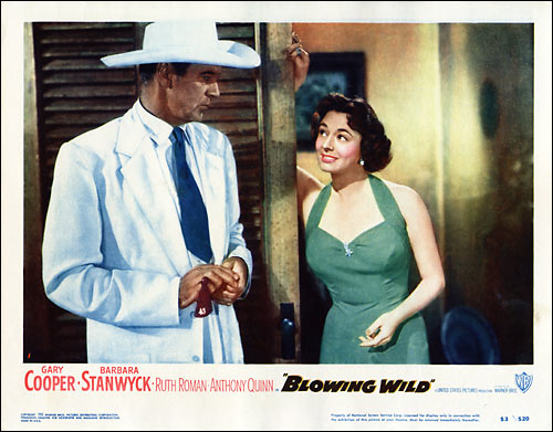Blowing Wild lobby card A
