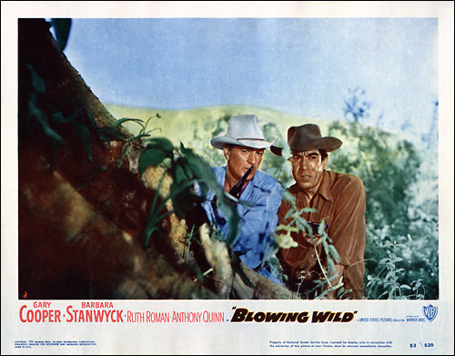 Blowing Wild lobby card C