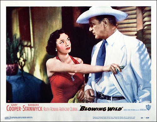 Blowing Wild lobby card D