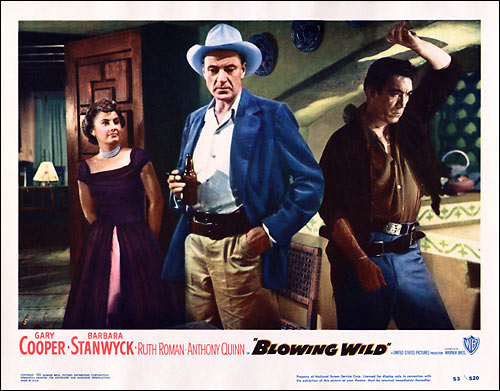 Blowing Wild lobby card E