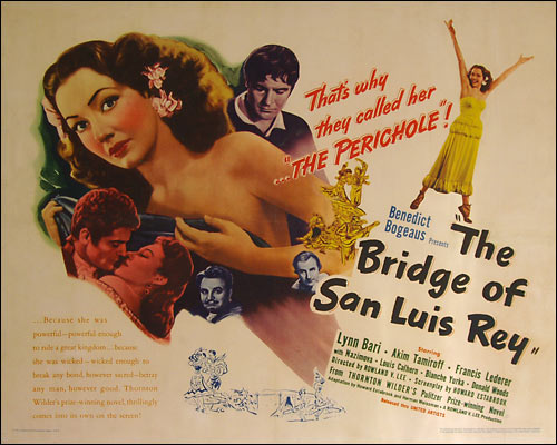 Bridge of San Luis Rey Style A half sheet poster
