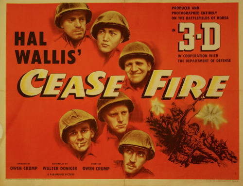 Cease Fire one sheet poster