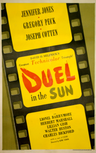 Duel in the Sun one sheet poster