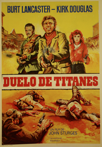 Duel in the Sun (Duelo de Titanes) one sheet poster