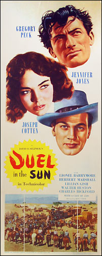 Duel in the Sun insert, US