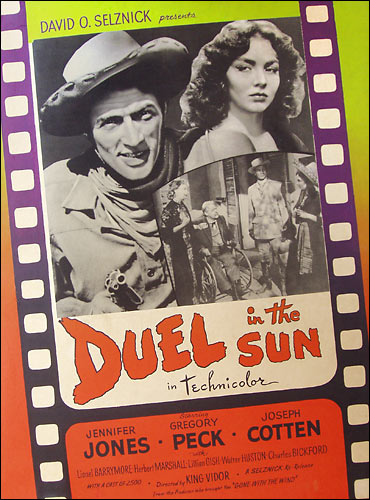 Duel in the Sun one sheet, US