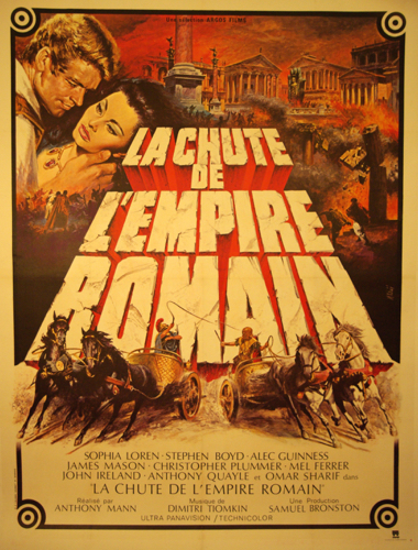 Fall of the Roman Empire (La Chute de l'Empire Romain) poster