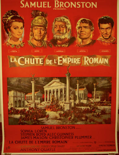 Fall of the Roman Empire (La Chute de l'Empire Romain) poster