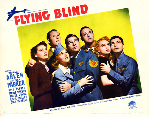 Flying Blind lobby card F