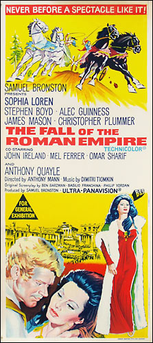 Fall of the Roman Empire insert, Australia