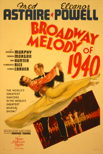 Broadway Melody of 1940 one sheet poster
