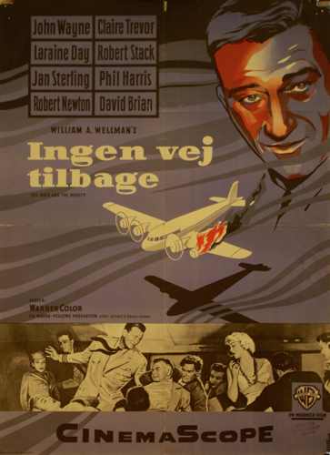 High and the Mighty (Ingen vej tilbage) one sheet poster