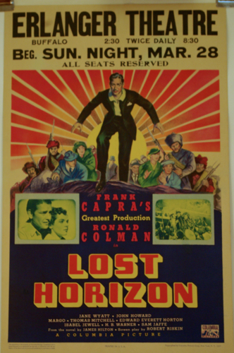 Lost Horizon one sheet poster