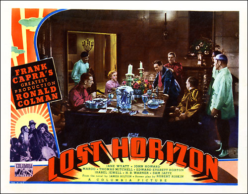 Lost Horizon lobby card D