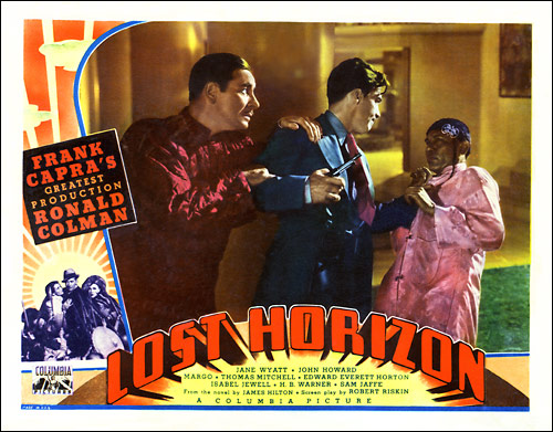 Lost Horizon lobby card F