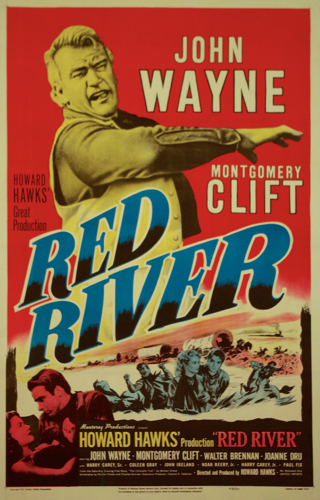Red River one sheet poster