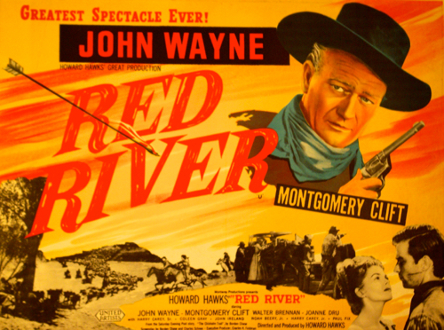 Red River one sheet poster