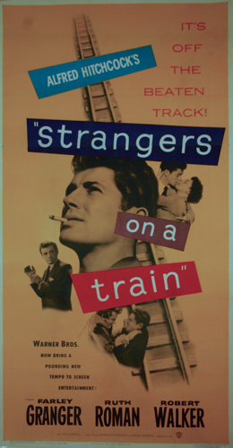 Strangers on a Train poster