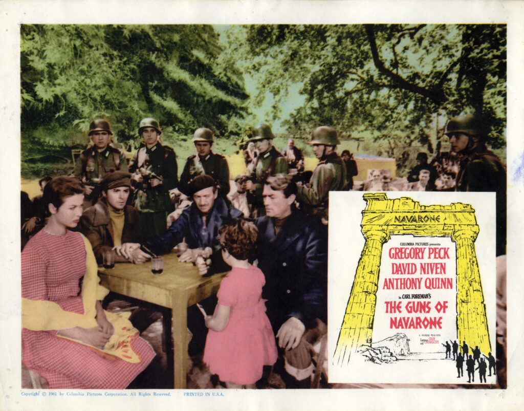 The Guns of Navarone Lobby Card 2C