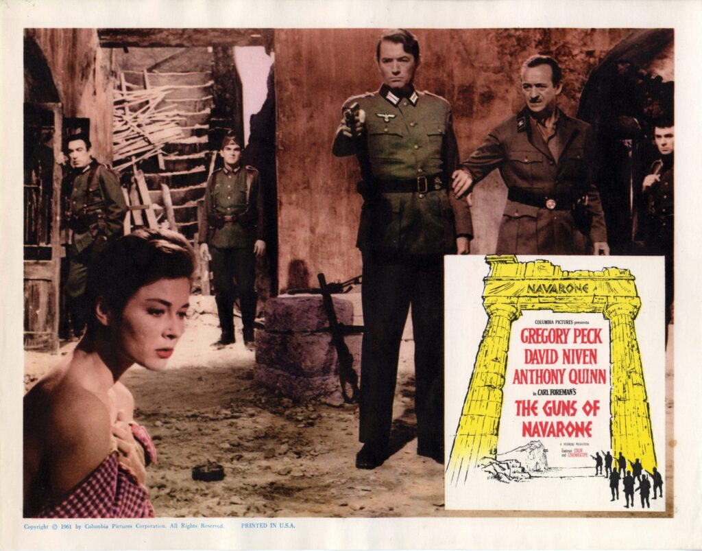 The Guns of Navarone Lobby Card 2D