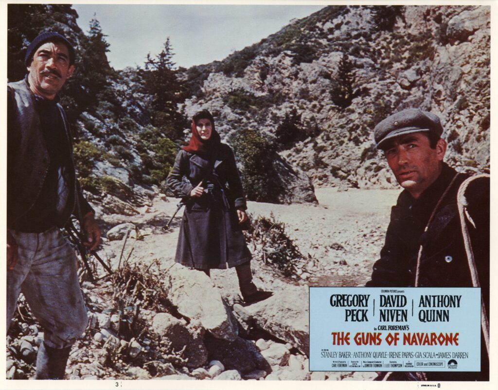 The Guns of Navarone Lobby Card 3C