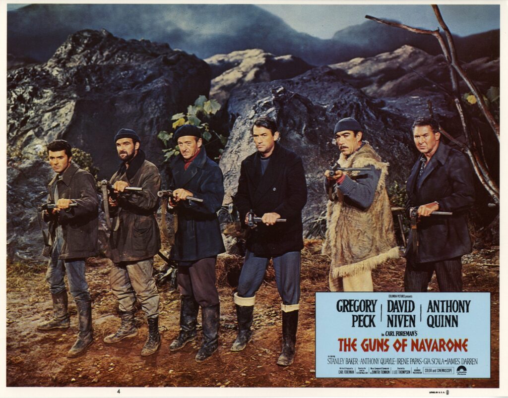 The Guns of Navarone Lobby Card 3D