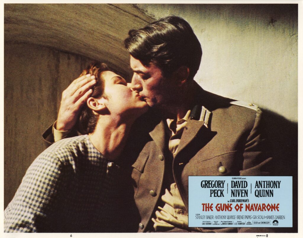 The Guns of Navarone Lobby Card 3F