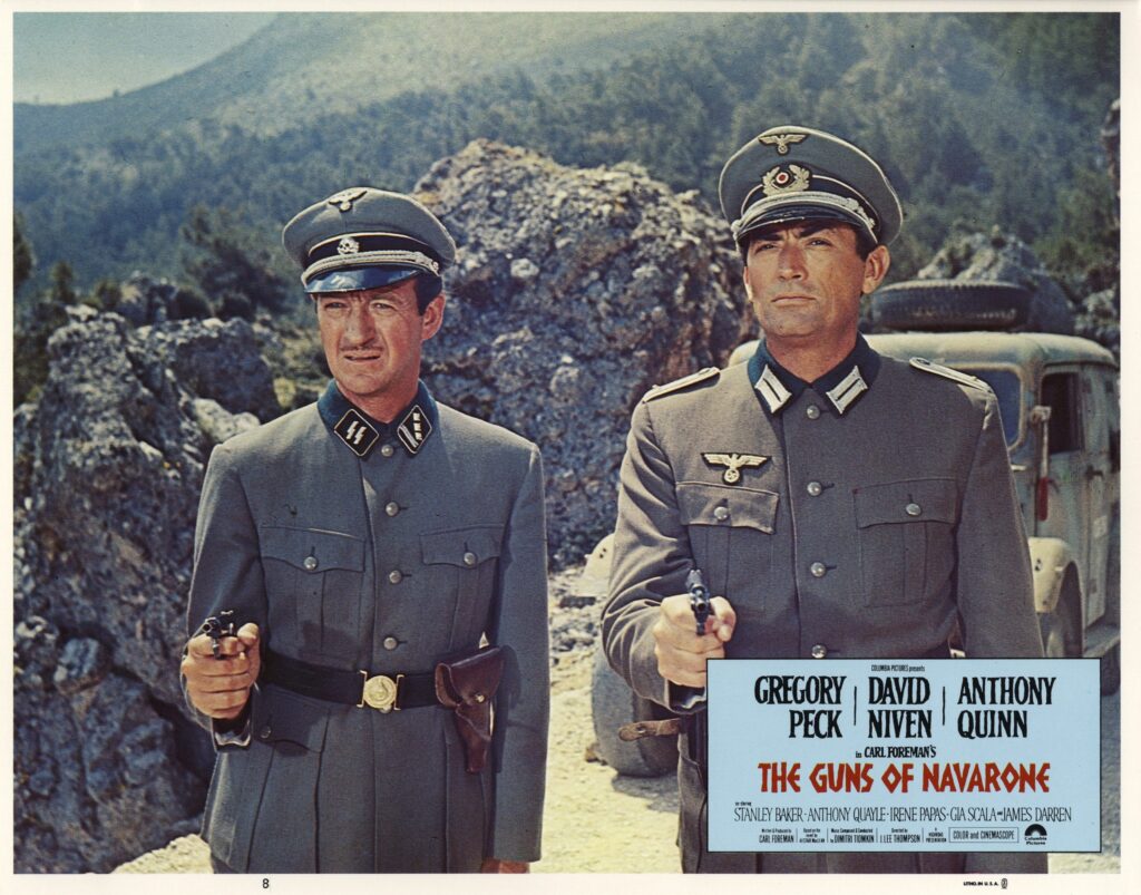 The Guns of Navarone Lobby Card 3H