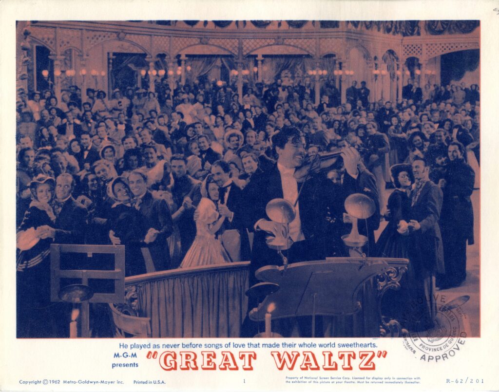 The Great Waltz Lobby Card A