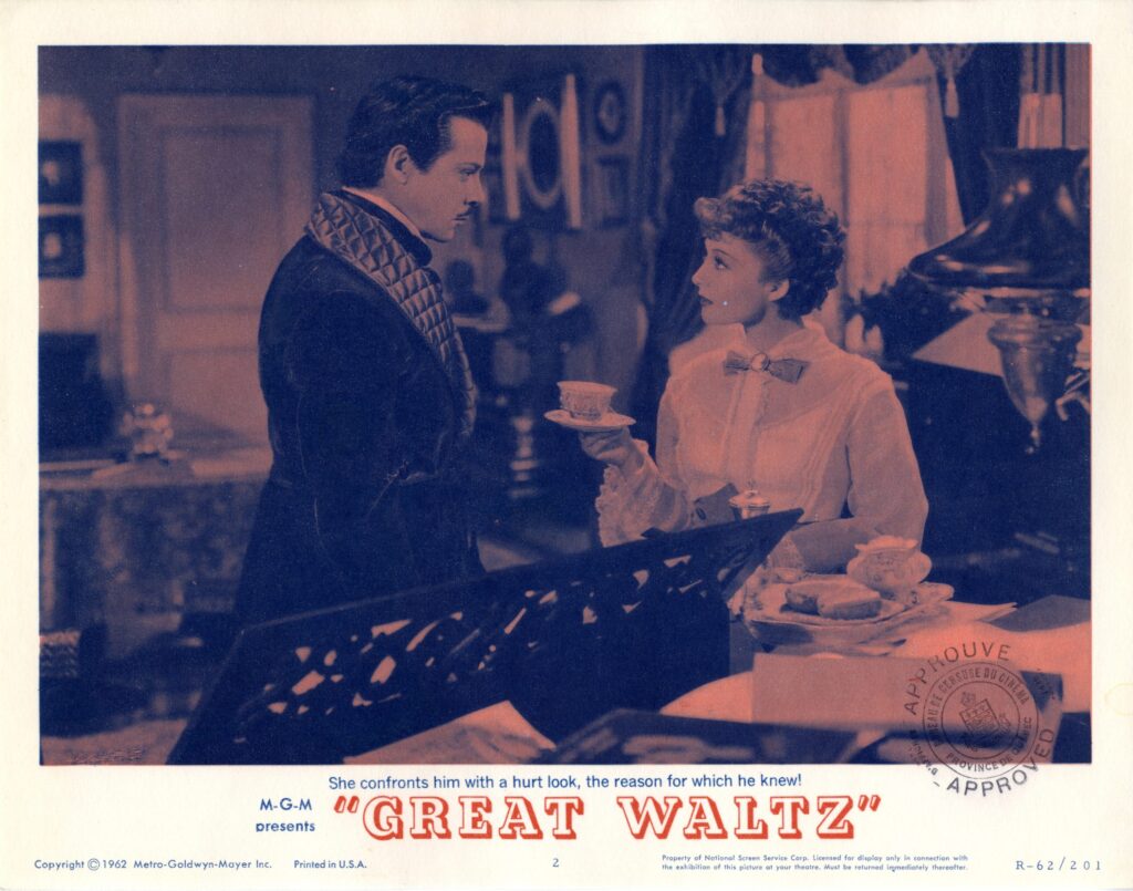 The Great Waltz Lobby Card B