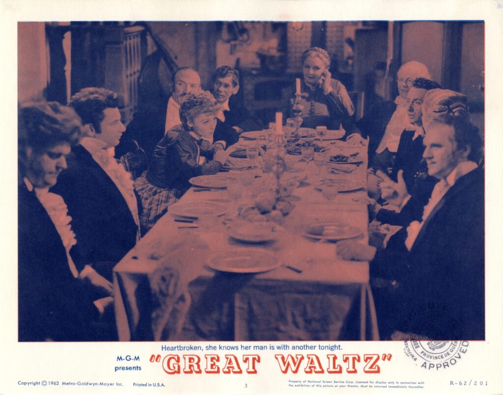 The Great Waltz Lobby Card C