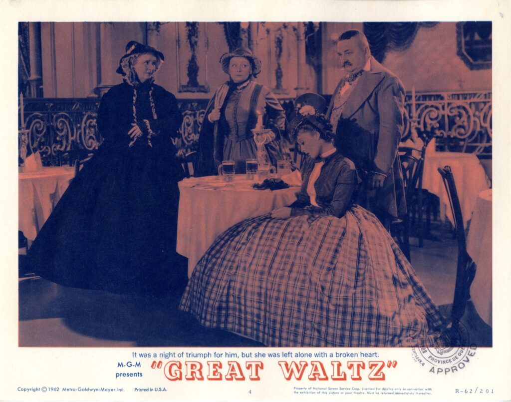 The Great Waltz Lobby Card D