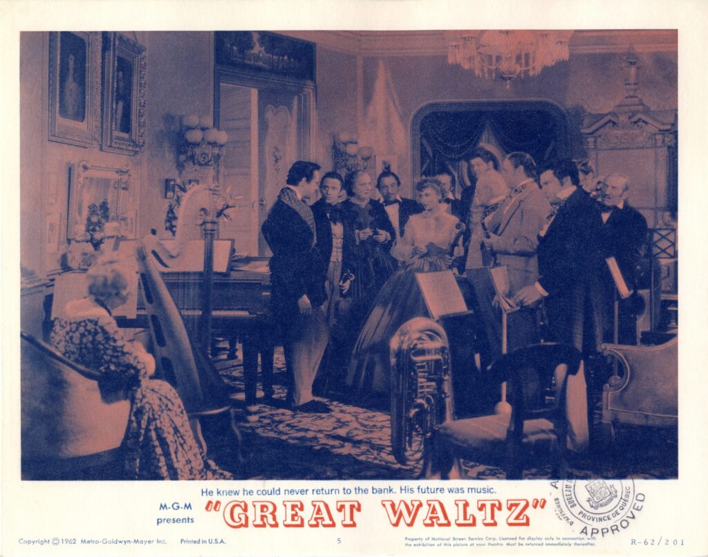 The Great Waltz Lobby Card E
