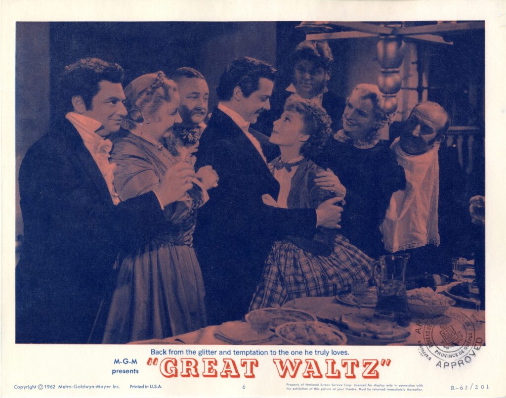The Great Waltz Lobby Card F