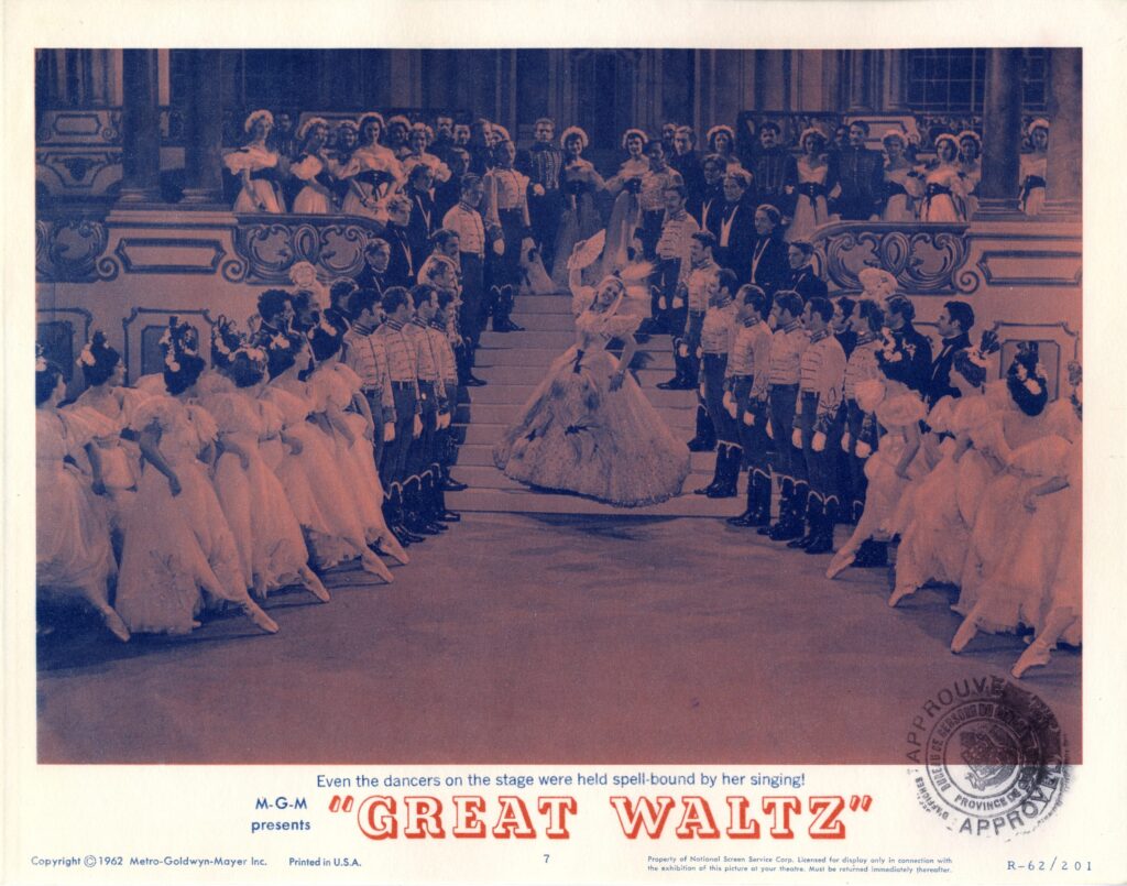 The Great Waltz Lobby Card G