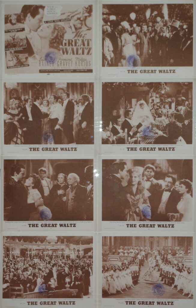 The Great Waltz Lobby Cards 8 Sheet 2