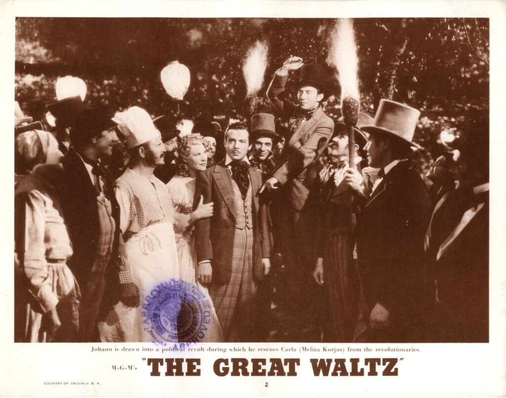 The Great Waltz Lobby Card 2B