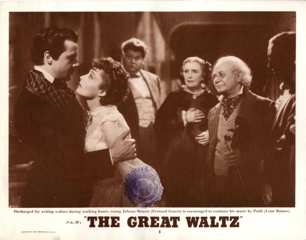 The Great Waltz Lobby Card 2E