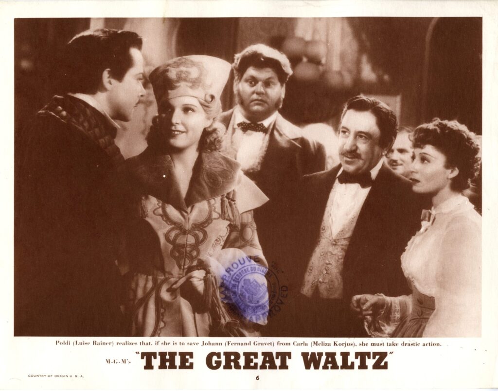 The Great Waltz Lobby Card 2F
