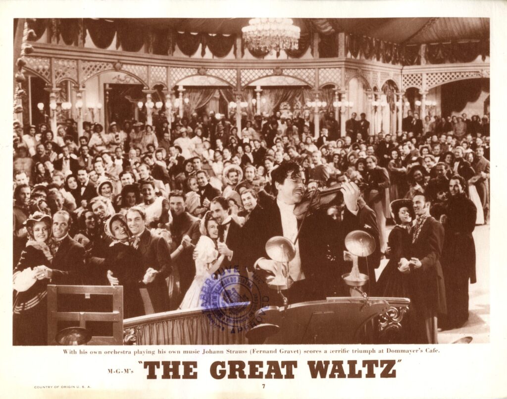 The Great Waltz Lobby Card 2G