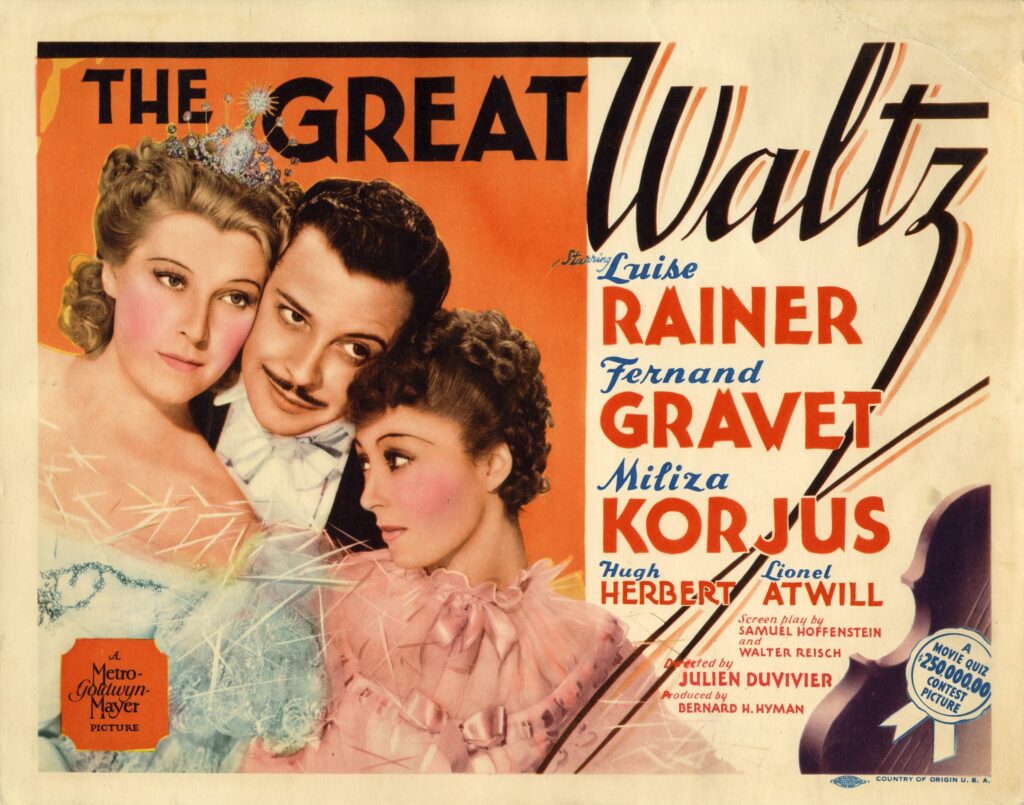 The Great Waltz Lobby Card 3A